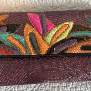 DESENYO BUNTAL Vintage Handmade Woven Straw Bag